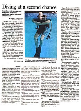 diving at a second chance